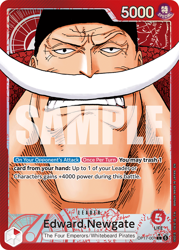 Edward.Newgate OP17-001 Alternate Art