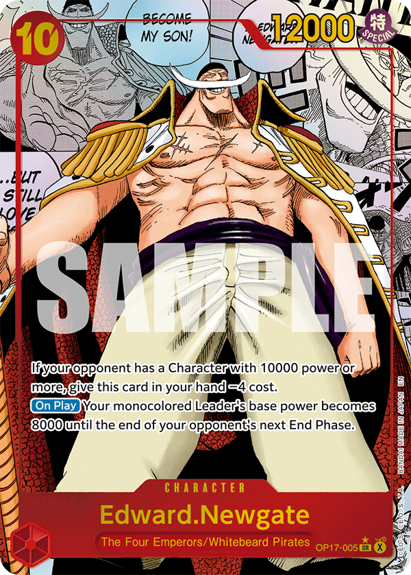 Edward.Newgate OP17-005 Manga Rare
