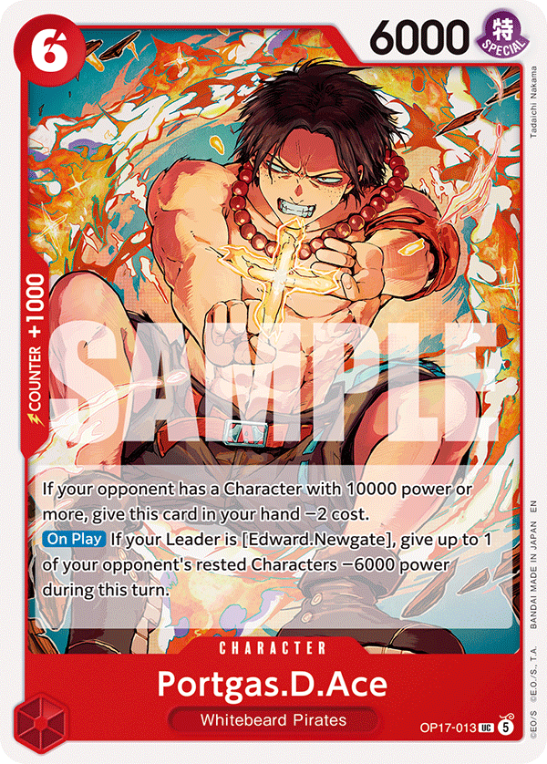 Portgas.D.Ace OP17-013 Normal