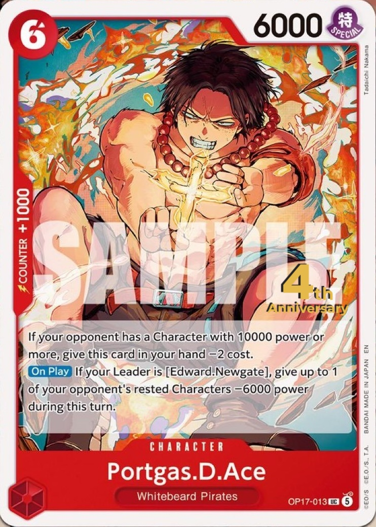 Portgas.D.Ace OP17-013 Normal