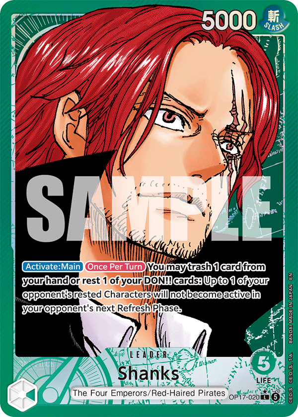 Shanks OP17-020 Alternate Art