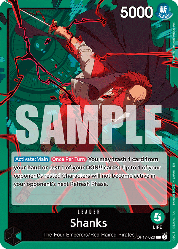 Shanks OP17-020 Normal