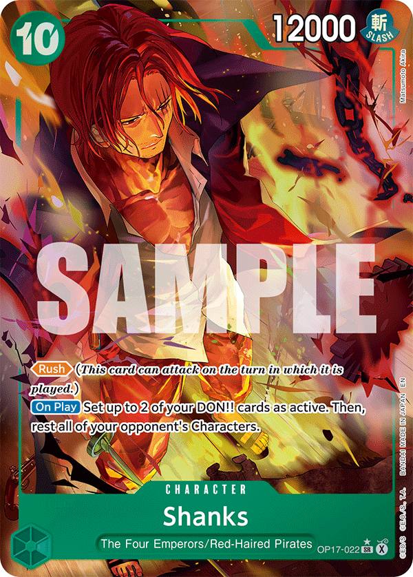 Shanks OP17-022 Alternate Art