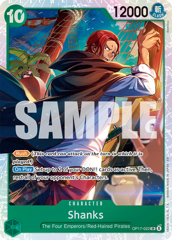 Shanks OP17-022 Normal