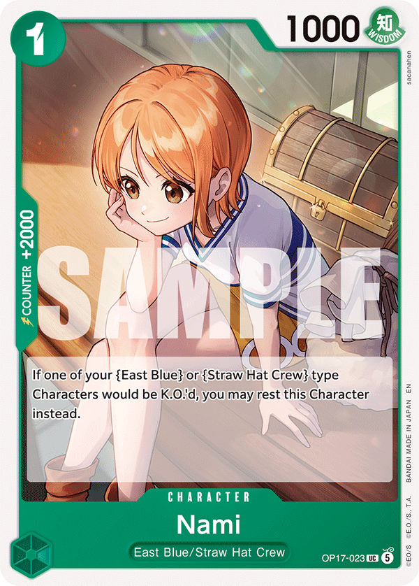Nami OP17-023 Normal