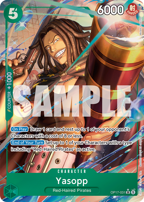 Yasopp OP17-031 Alternate Art