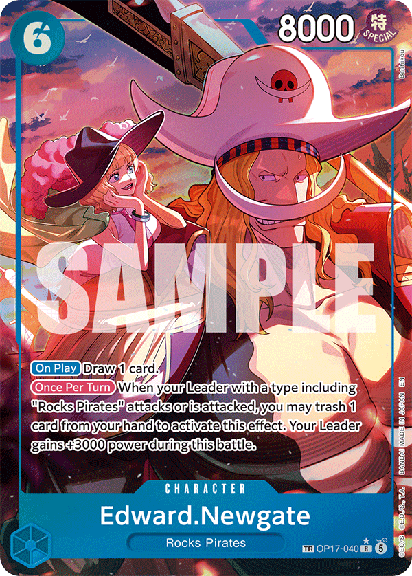 Edward.Newgate OP17-040 Alternate Art