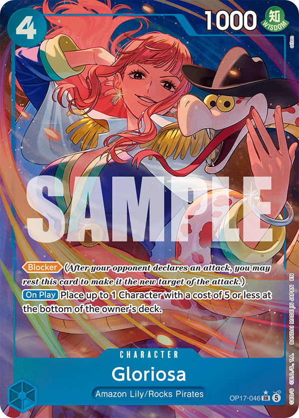Gloriosa OP17-046 Alternate Art