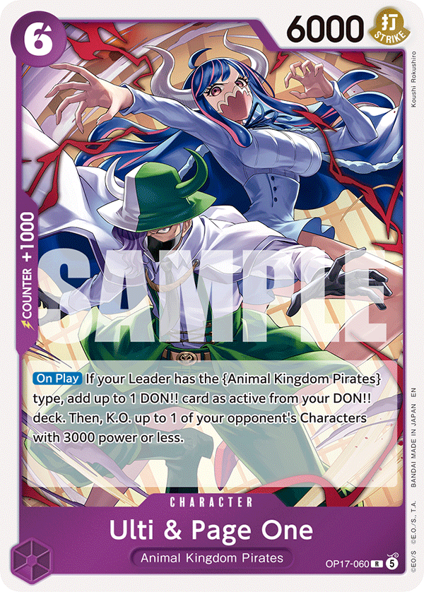 Ulti & Page One OP17-060