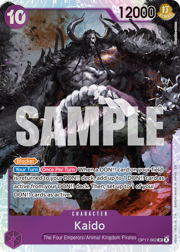 Kaido OP17-062 Normal