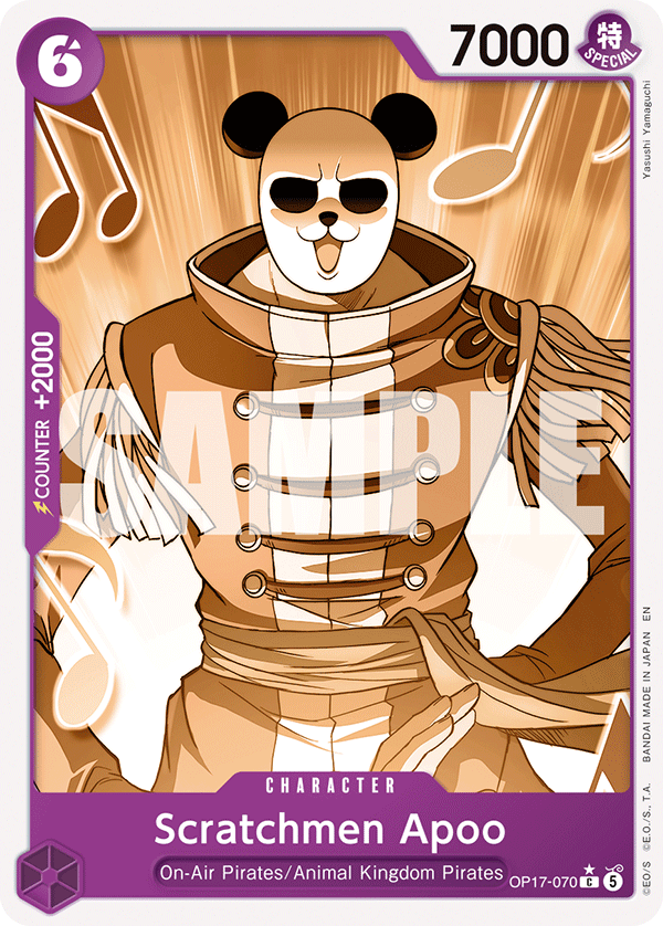Scratchmen Apoo OP17-070 Alternate Art