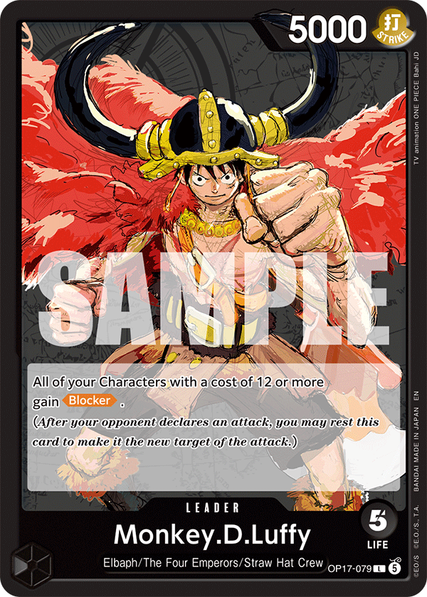 Monkey.D.Luffy OP17-079 Normal