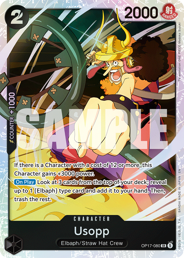Usopp OP17-080 Normal