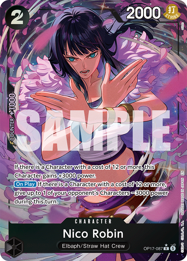 Nico Robin OP17-087 Alternate Art