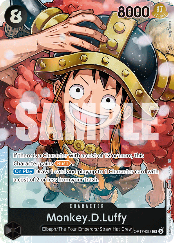 Monkey.D.Luffy OP17-093 Normal