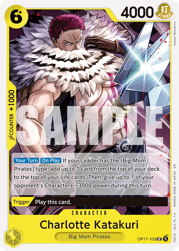 Charlotte Katakuri OP17-103 Normal