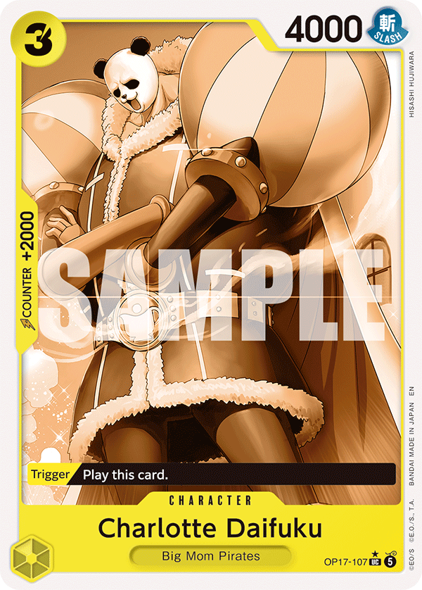 Charlotte Daifuku OP17-107 Alternate Art