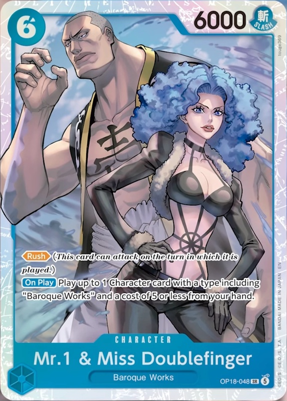 Mr.1 & Miss Doublefinger OP18-048 Normal