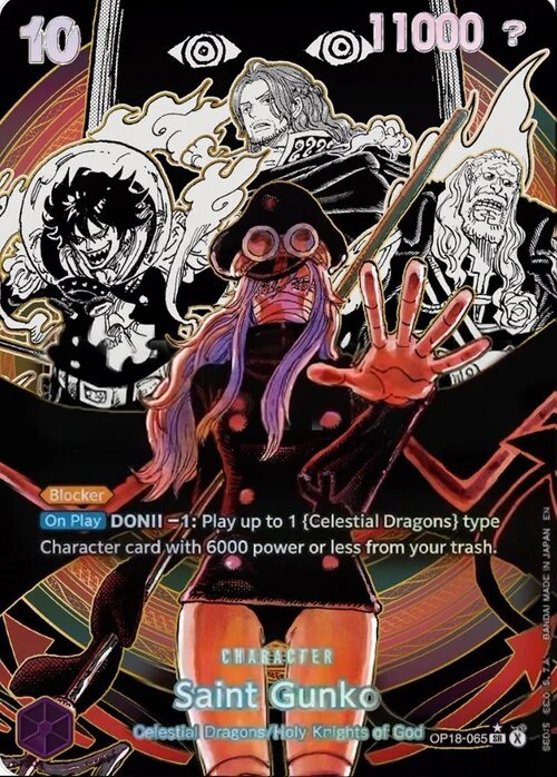Saint Gunko OP18-065 Alternate Art