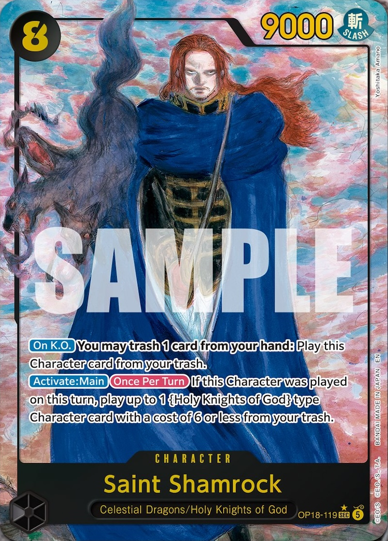 Saint Shamrock OP18-119 Alternate Art