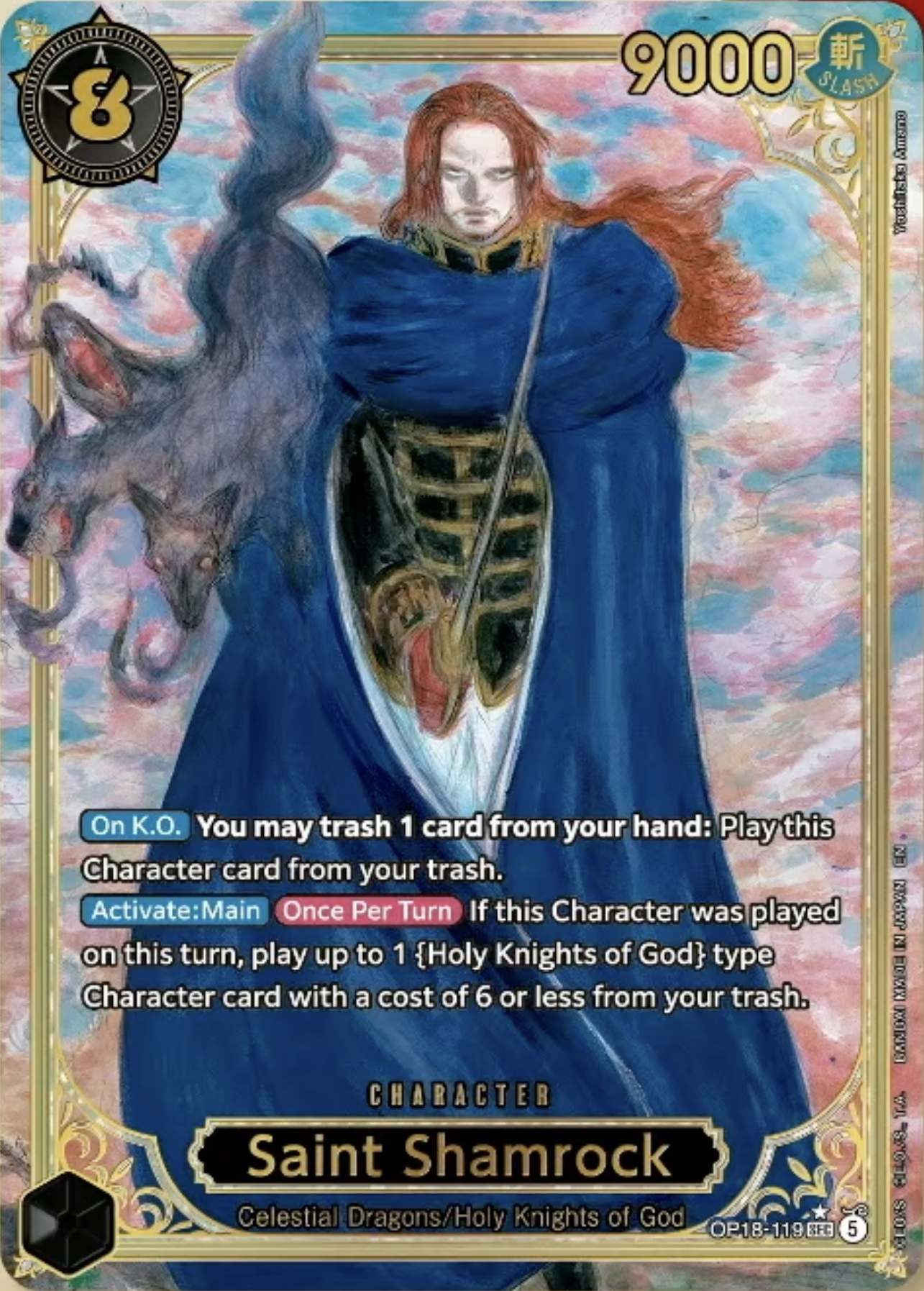 Saint Shamrock OP18-119 Alternate Art