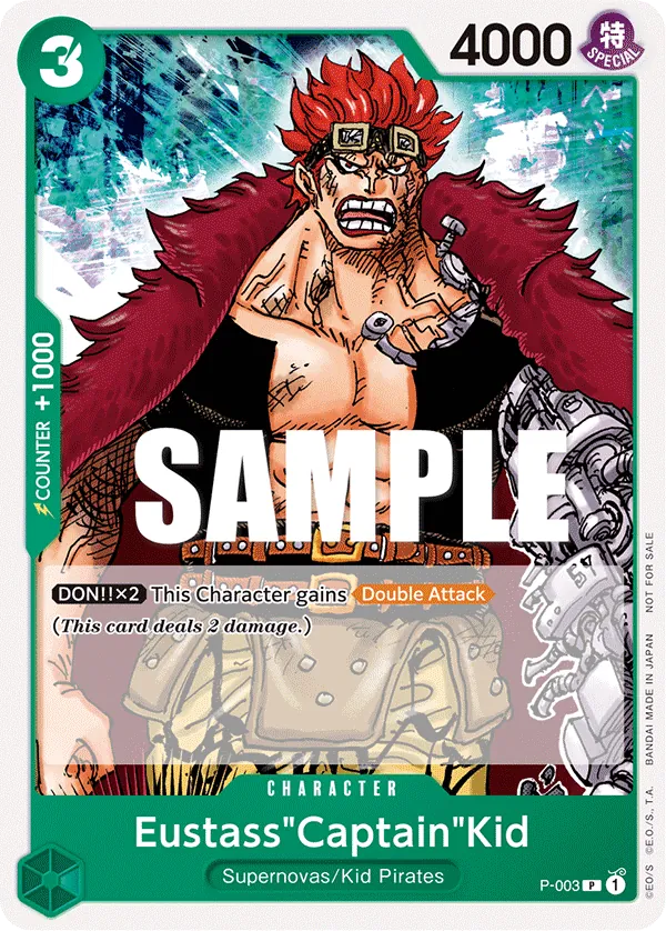Eustass"Captain"Kid P-003 Alternate Art