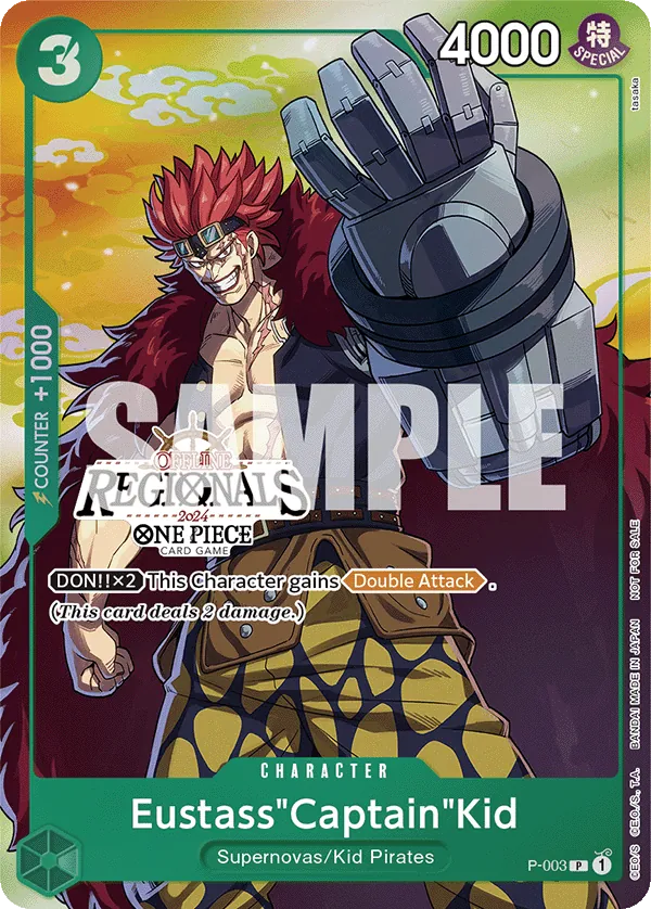 Eustass"Captain"Kid P-003 Alternate Art