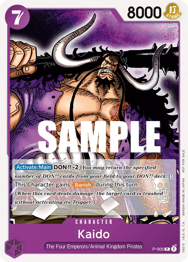 Kaido P-005 Alternate Art