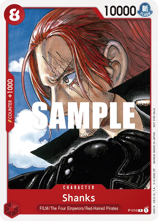 Shanks P-016 Alternate Art
