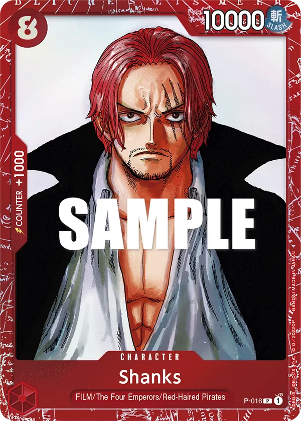 Shanks P-016 Alternate Art
