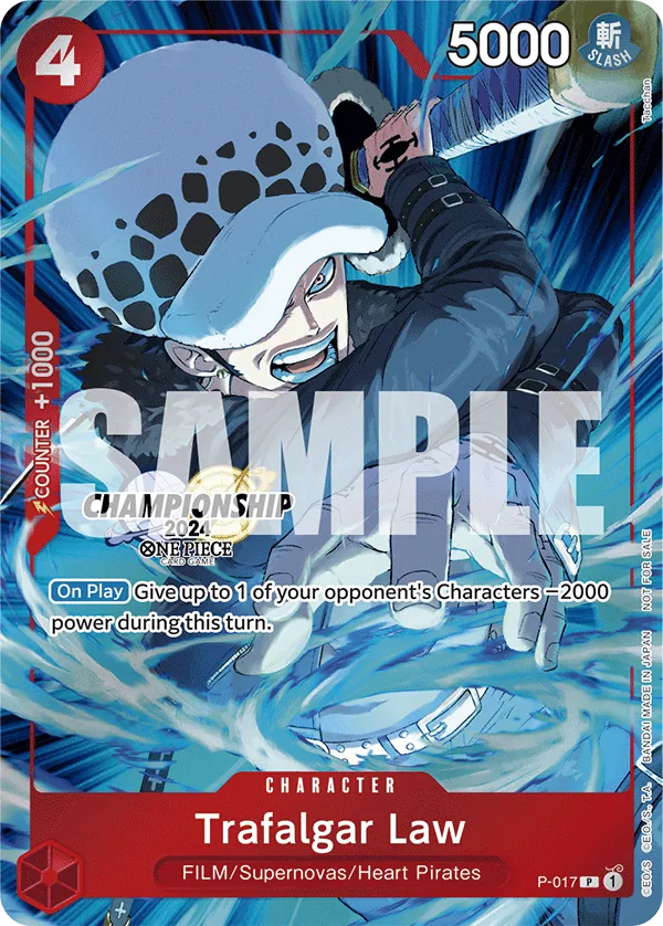 Trafalgar Law P-017 Alternate Art
