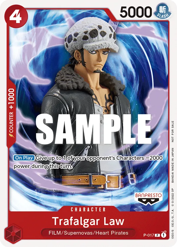 Trafalgar Law P-017 Alternate Art