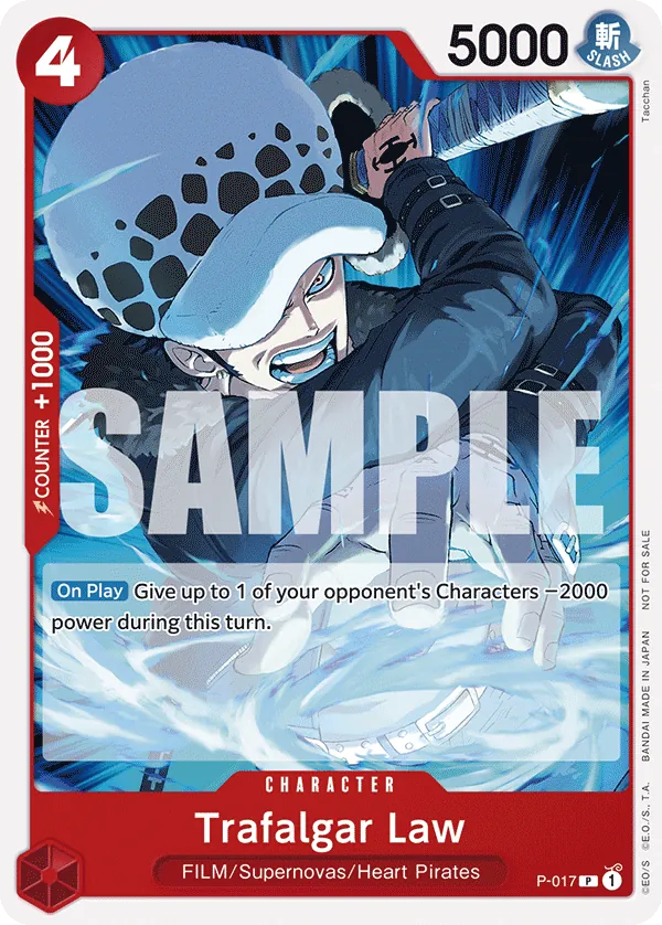 Trafalgar Law P-017 Alternate Art