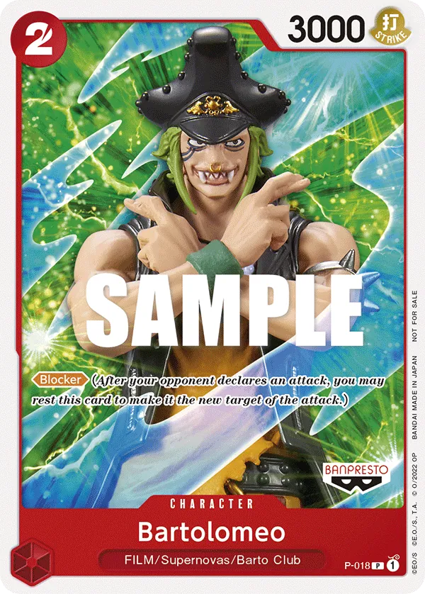 Bartolomeo P-018 Alternate Art