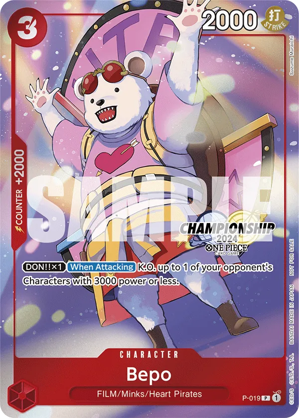 Bepo P-019 Alternate Art