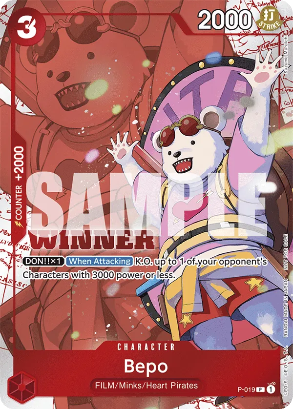 Bepo P-019 Full Art