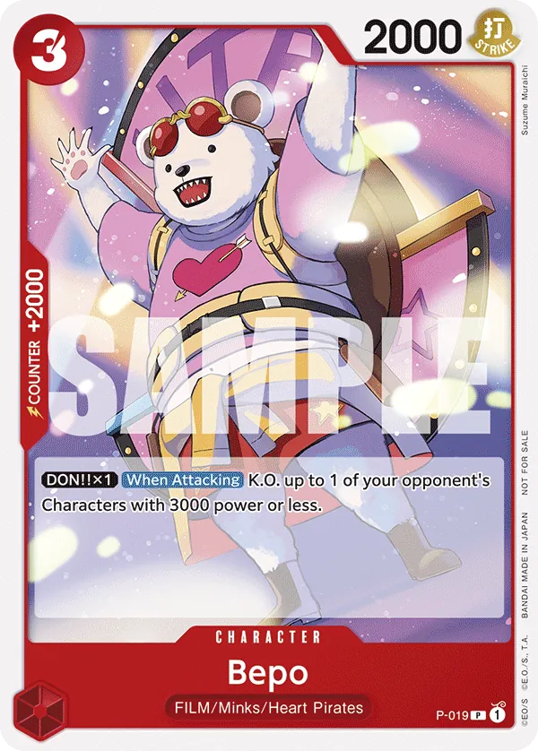 Bepo P-019 Alternate Art