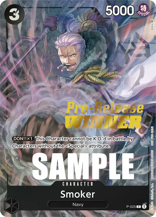 Smoker P-025 Full Art