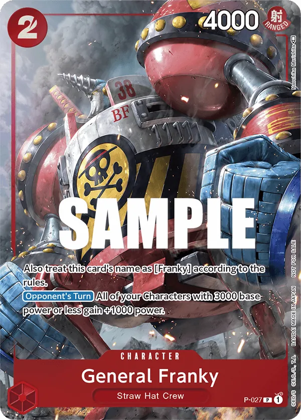 General Franky P-027 Alternate Art
