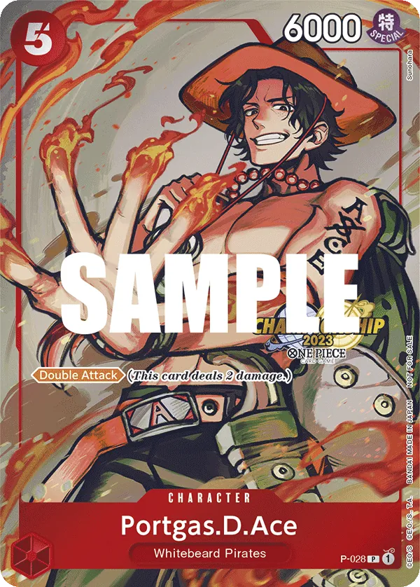 Portgas.D.Ace P-028 Alternate Art