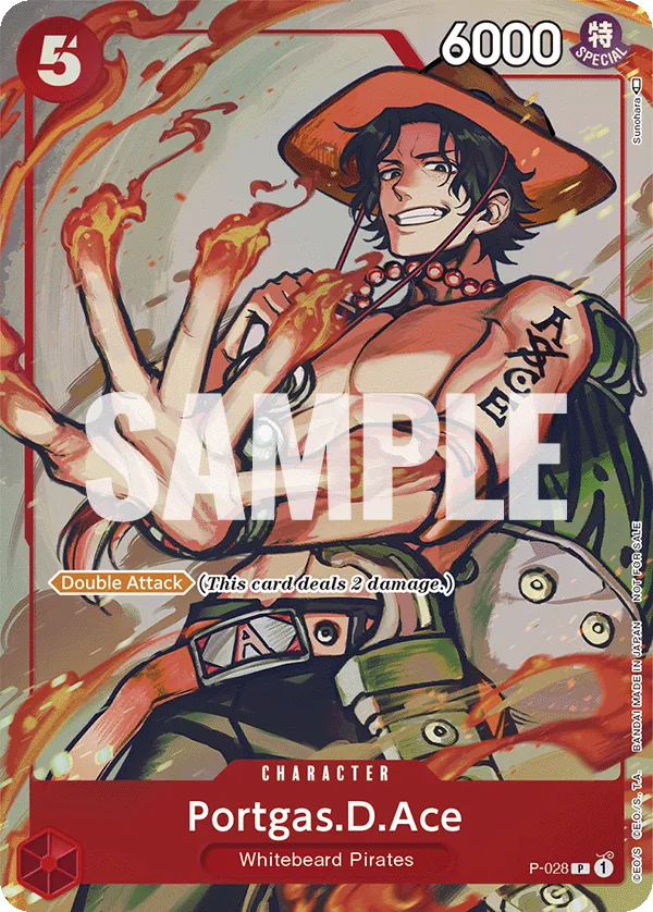 Portgas.D.Ace P-028 Alternate Art