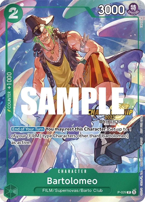 Bartolomeo P-029 Alternate Art