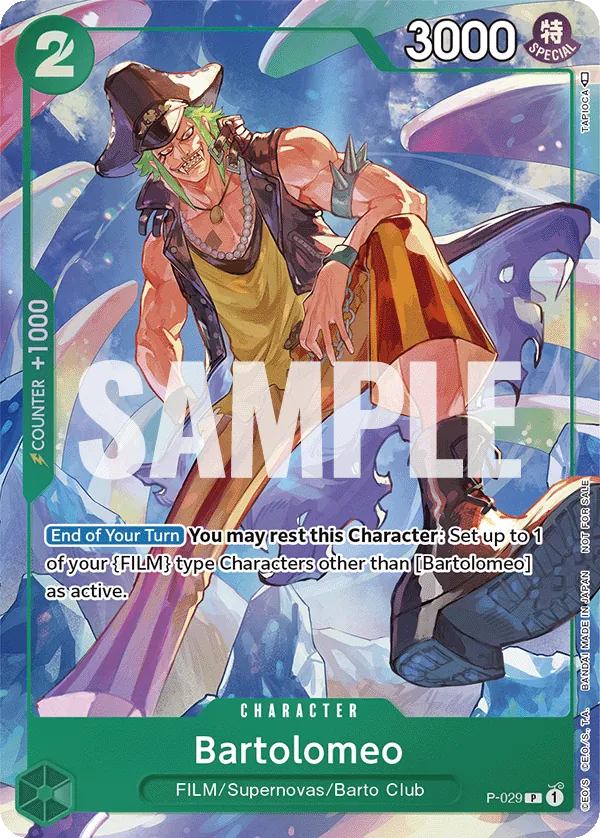 Bartolomeo P-029 Alternate Art