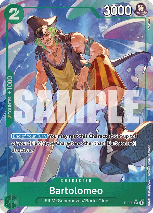 Bartolomeo P-029 Full Art