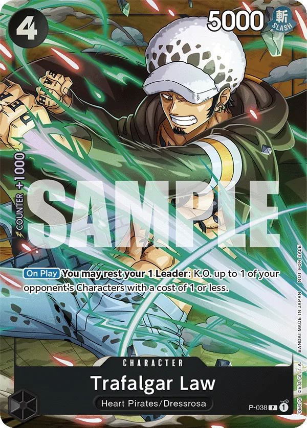 Trafalgar Law P-038 Alternate Art