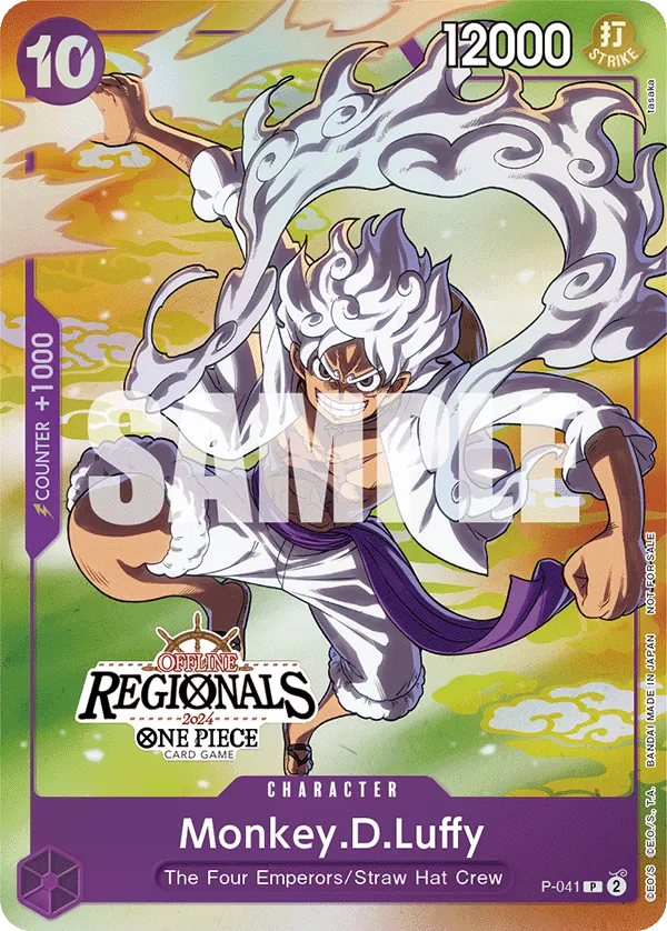 Monkey.D.Luffy P-041 Alternate Art