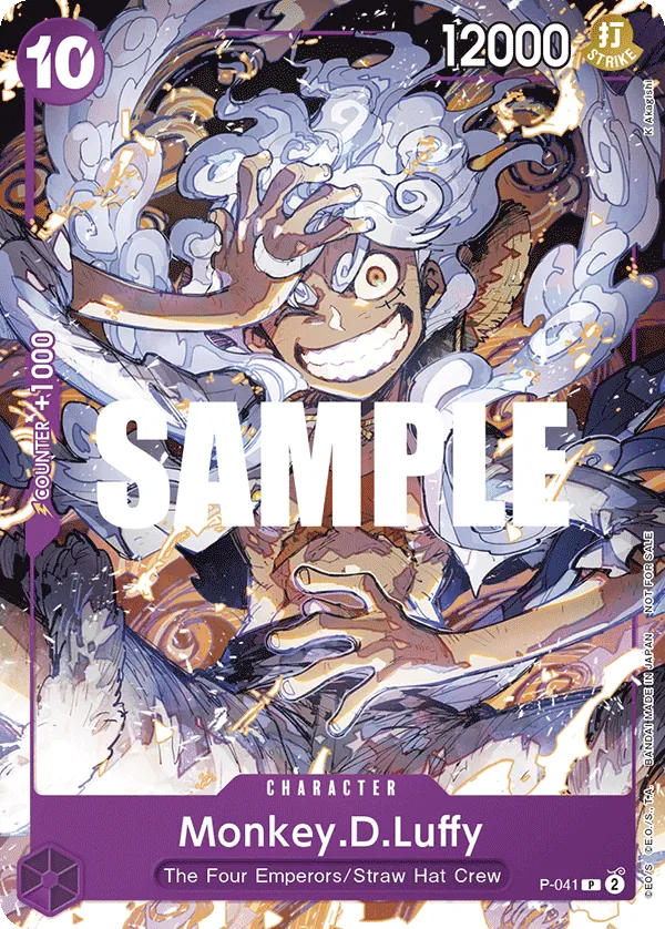 Monkey.D.Luffy P-041 Reprint