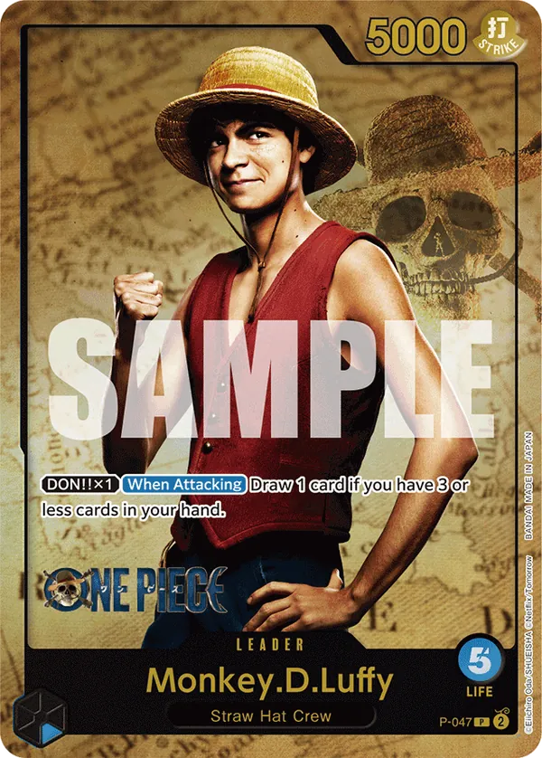 Monkey.D.Luffy P-047 Alternate Art
