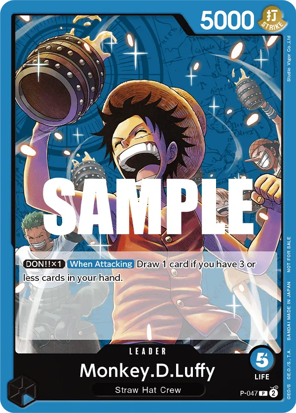 Monkey.D.Luffy P-047 Alternate Art