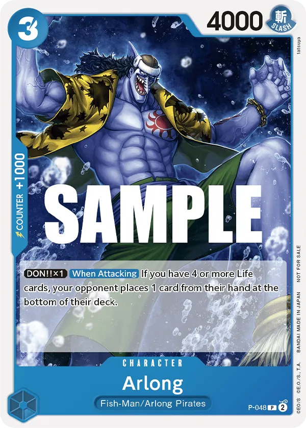 Arlong P-048 Alternate Art